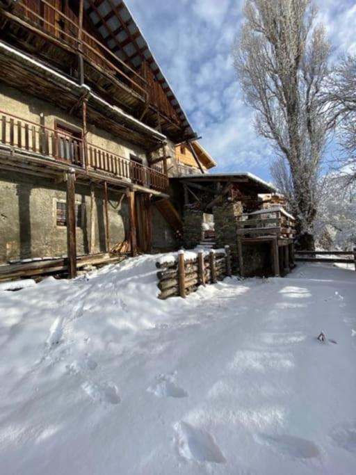 Chalet Avec Vue Sur Le Fort De Chateau Queyras Esterno foto